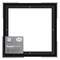 Ampersand Art Floaterframe, Thin Edge, 1.5" Depth, 12" x 12", Black